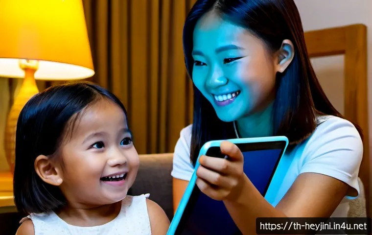 Home 15 헤이지니의 라이브 채팅 경험 - Photorealistic Thai mother and young daughter sitting together in a cozy Bangkok apartment, warmly r...